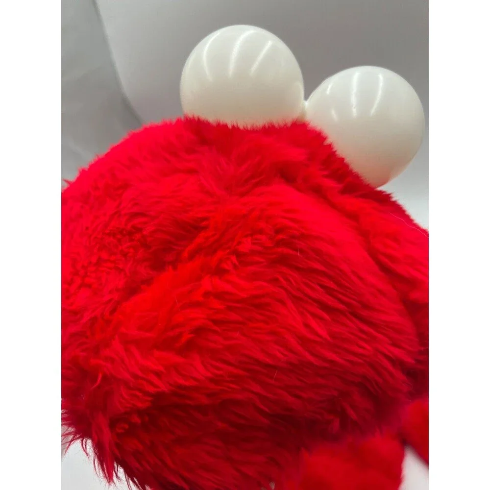 ELMO Sesame Street Comfy Soft REDFur Toddler 12 Month Halloween Costume slippers
